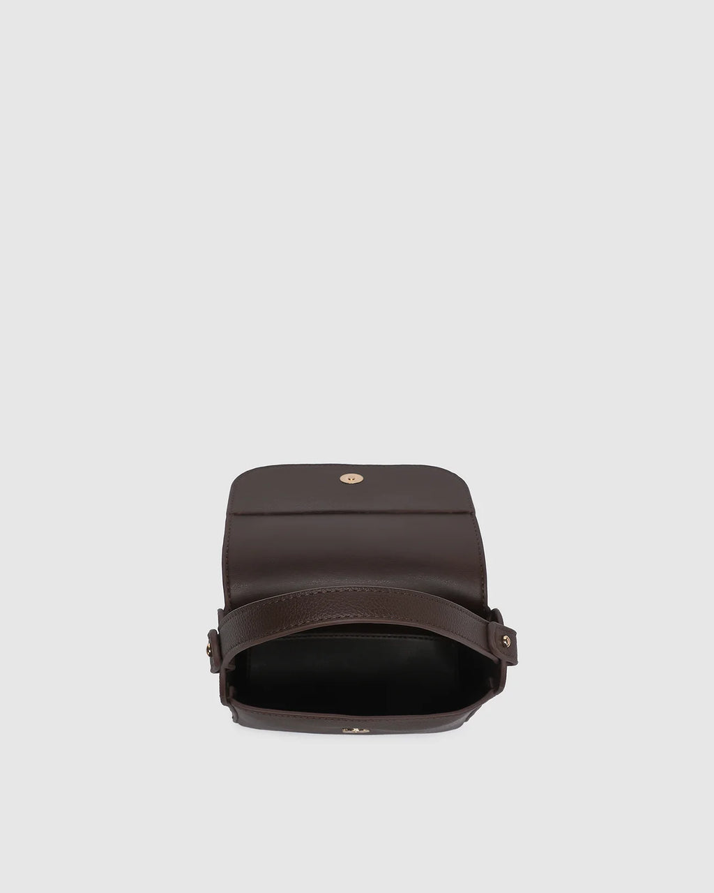LOUENHIDE BESSIE CROSSBODY BAG - CHOCOLATE