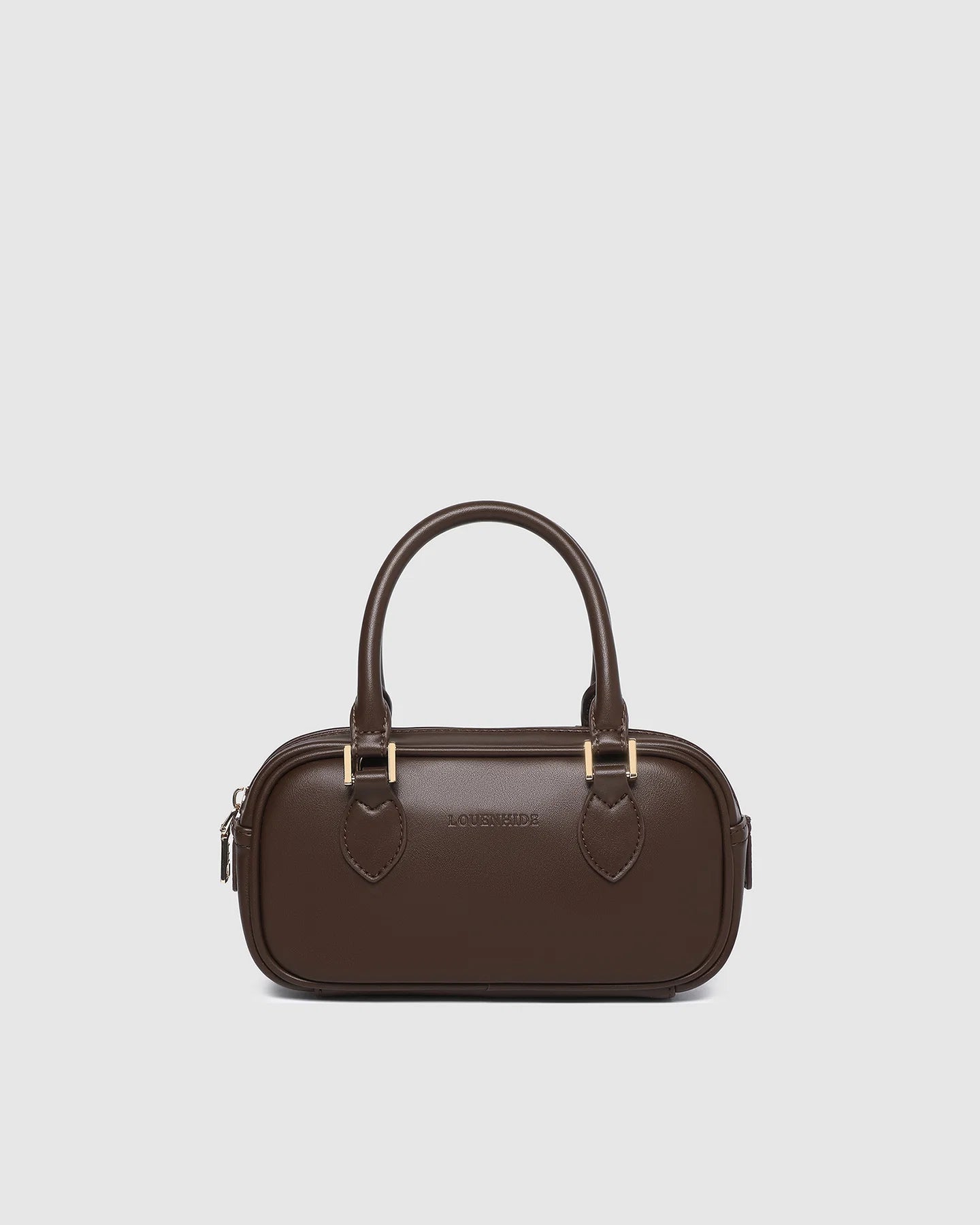 LOUENHIDE ARKI CROSSBODY BAG - CHOCOLATE