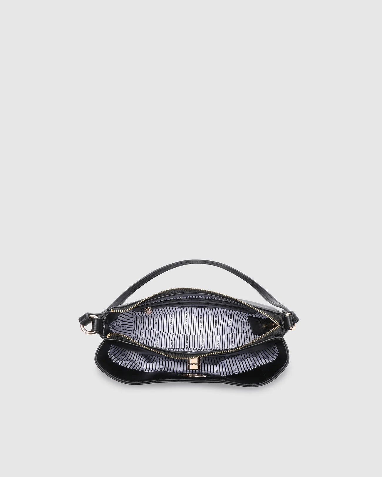 LOUENHIDE GRETA SHOULDER BAG - BLACK