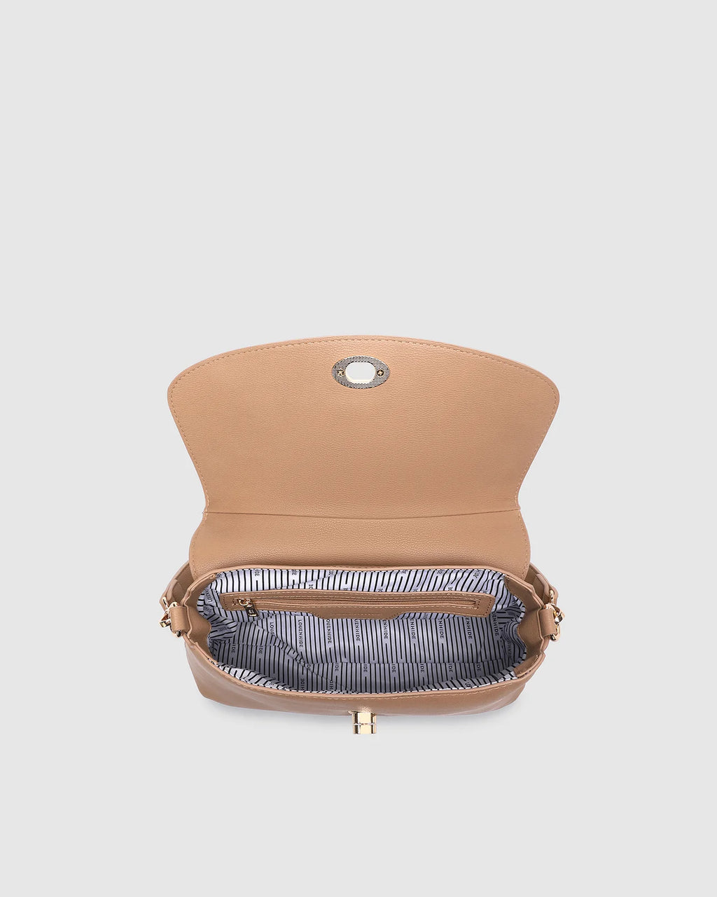 LOUENHIDE NISHA SHOULDER BAG - CAMEL