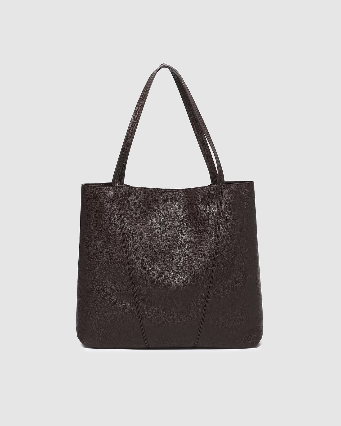 LOUENHIDE COLBY TOTE BAG - CHOCOLATE