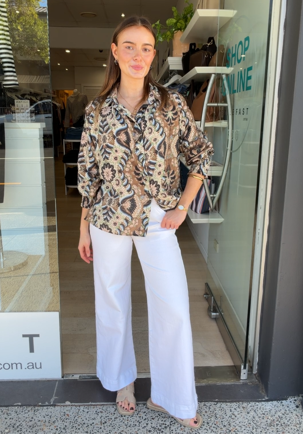 JACQ BLOUSE - FLORAL PRINT
