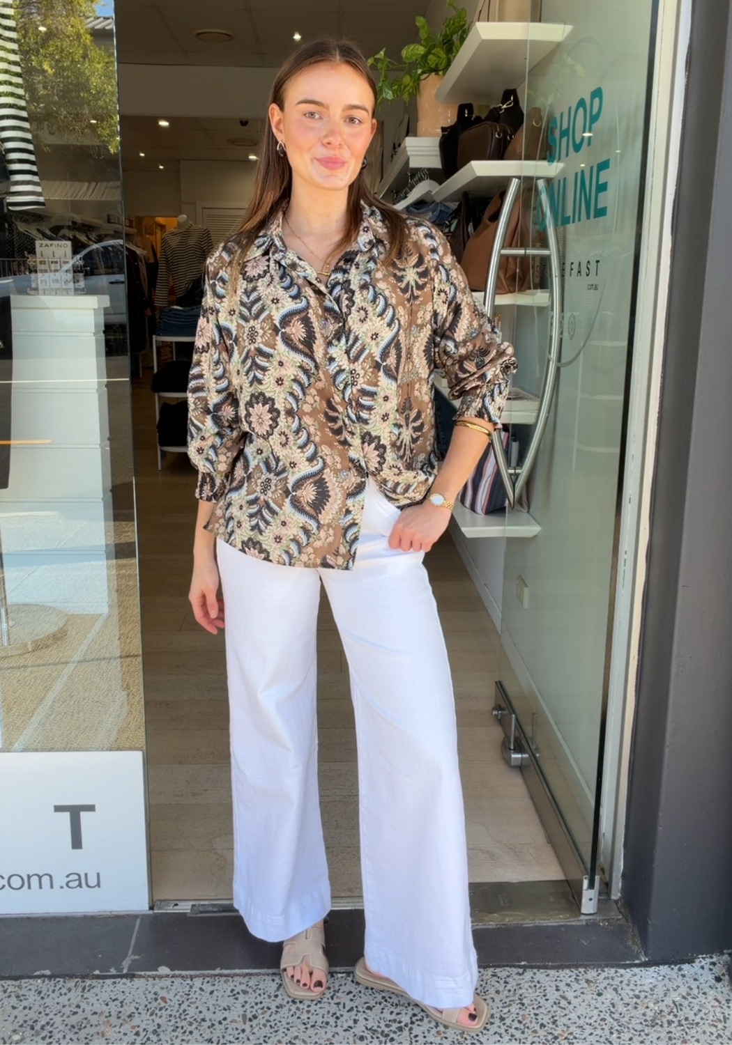 JACQ BLOUSE - FLORAL PRINT
