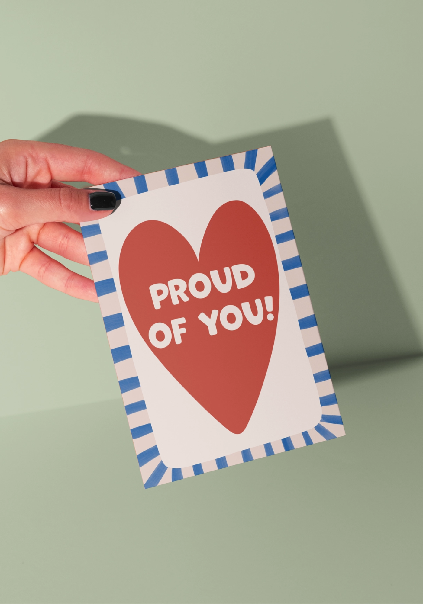 GREETING CARD - PROUD OF YOU