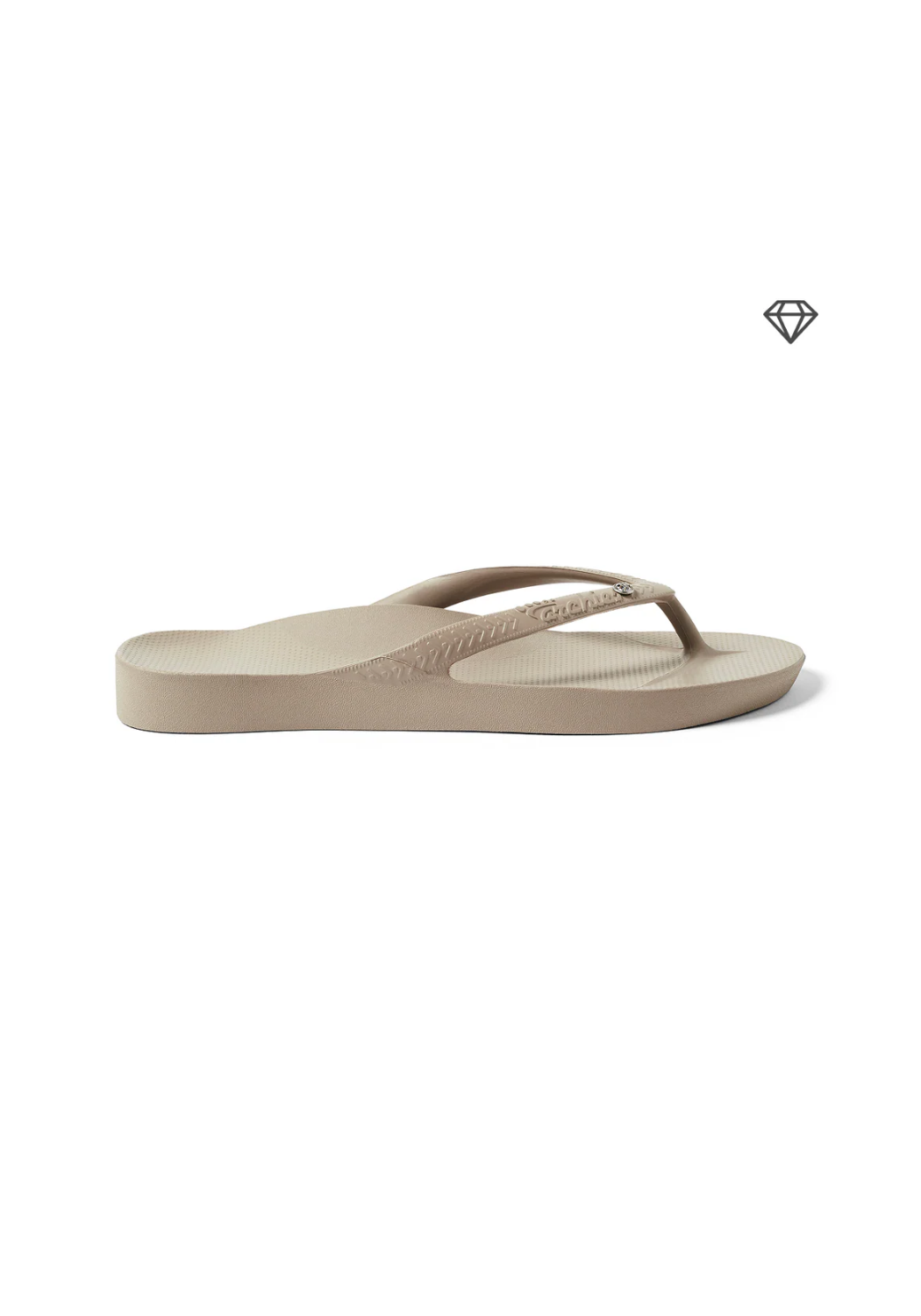ARCHIES ARCH SUPPORT THONG - CRYSTAL TAUPE