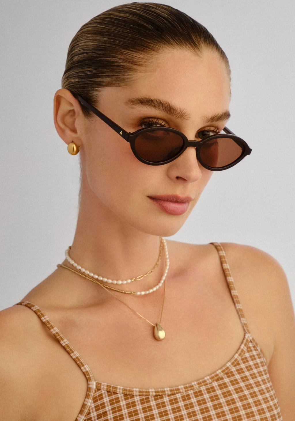 AIRE PYXIS SUNGLASSES - CHOCOLATE