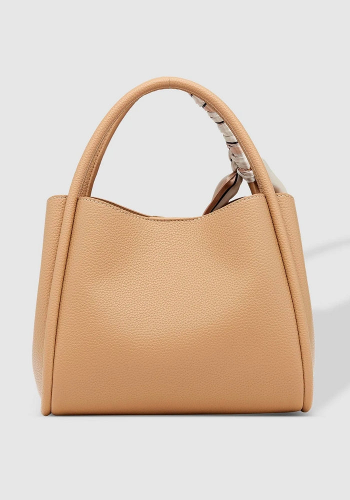 LOUENHIDE STEFFIE MINI TOTE BAG - BISCUIT