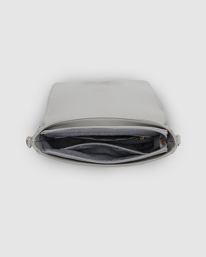 Load image into Gallery viewer, LOUENHIDE NESS CROSSBODY BAG - LIGHT GREY