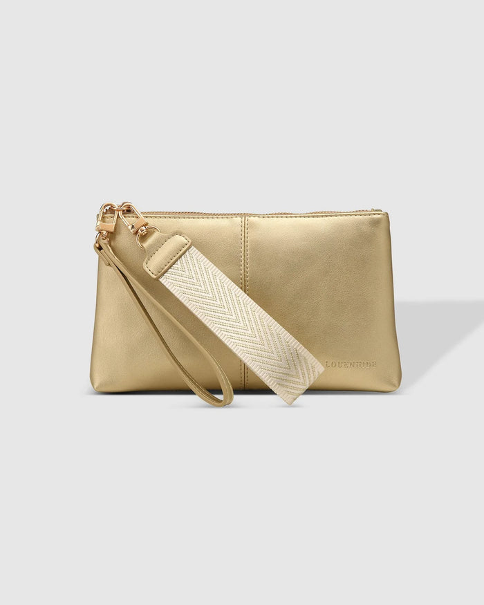 Load image into Gallery viewer, LOUENHIDE MIMI CLUTCH - GOLD