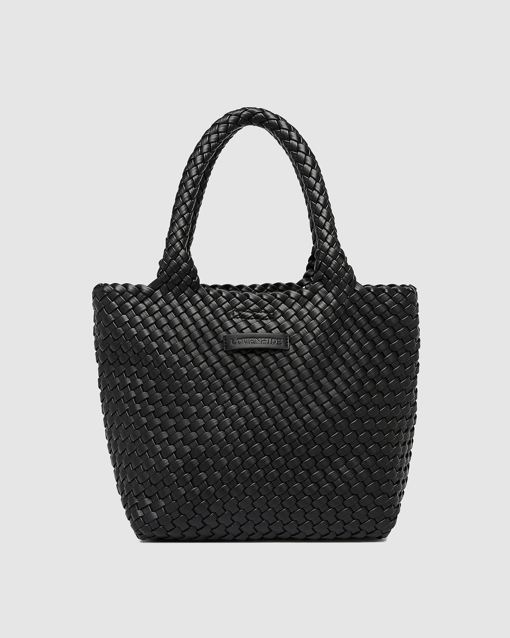 LOUENHIDE BABY CRUISER WOVEN TOTE BAG - BLACK