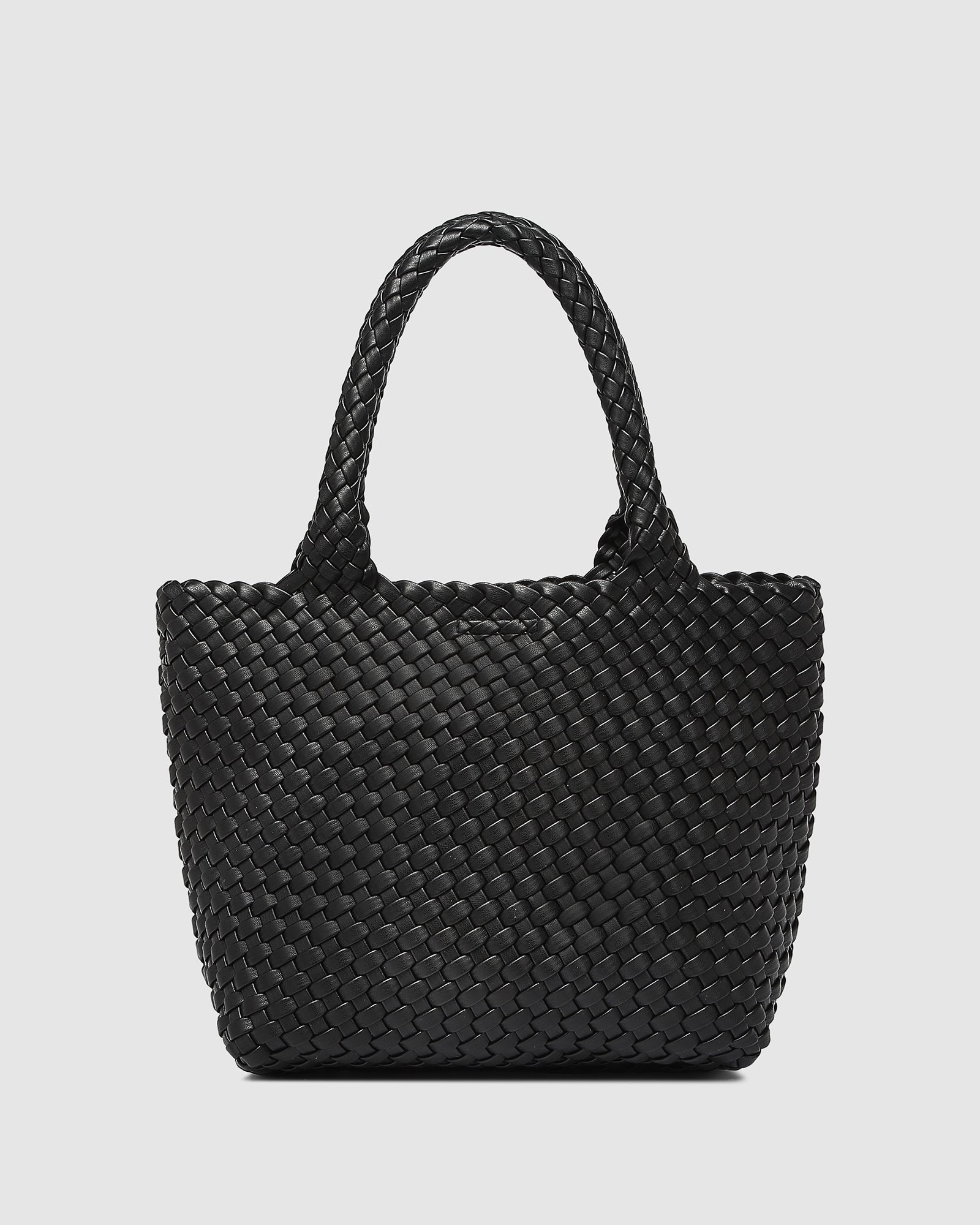 LOUENHIDE BABY CRUISER WOVEN TOTE BAG - BLACK