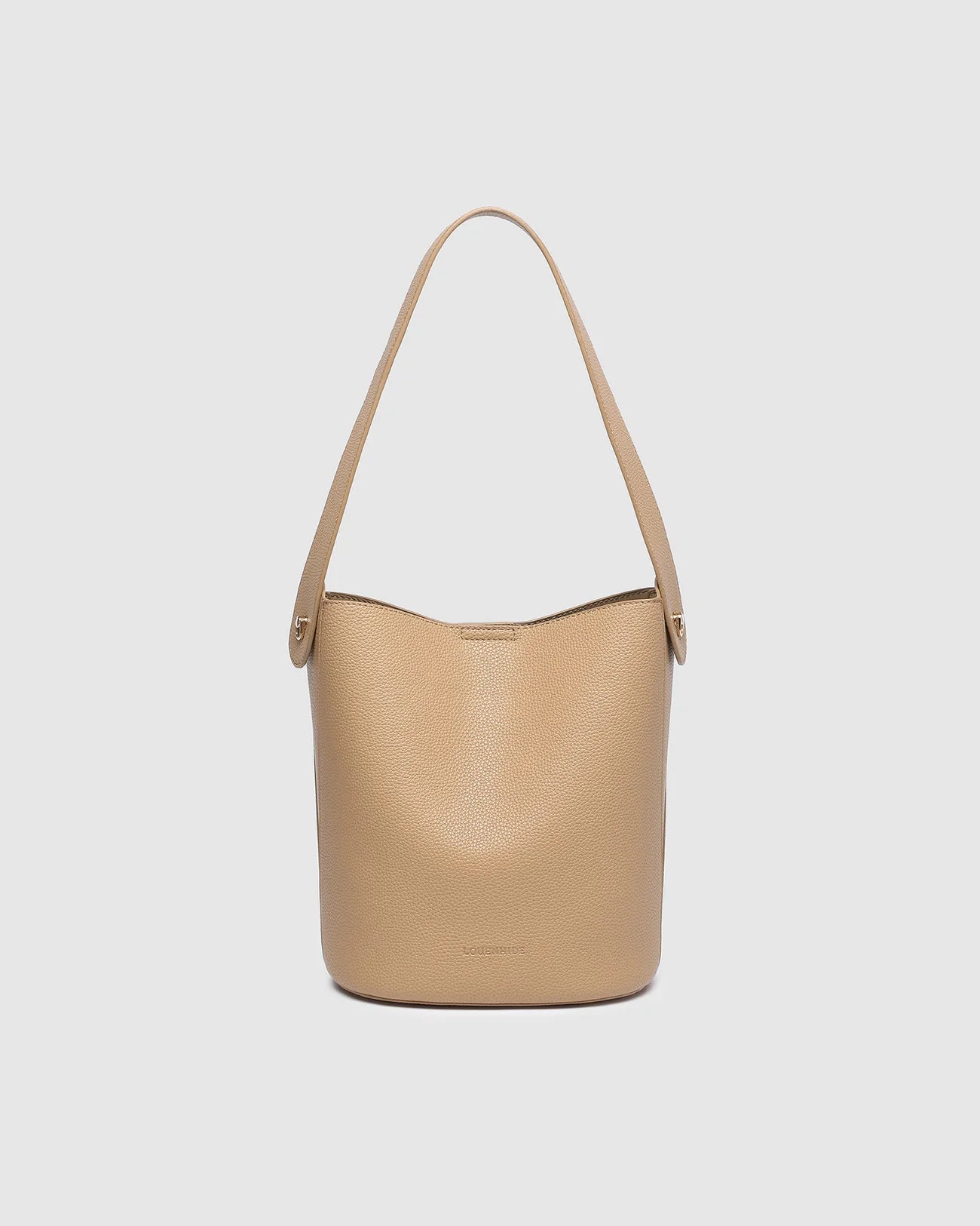LOUENHIDE MIRANDA BUCKET BAG - CAMEL
