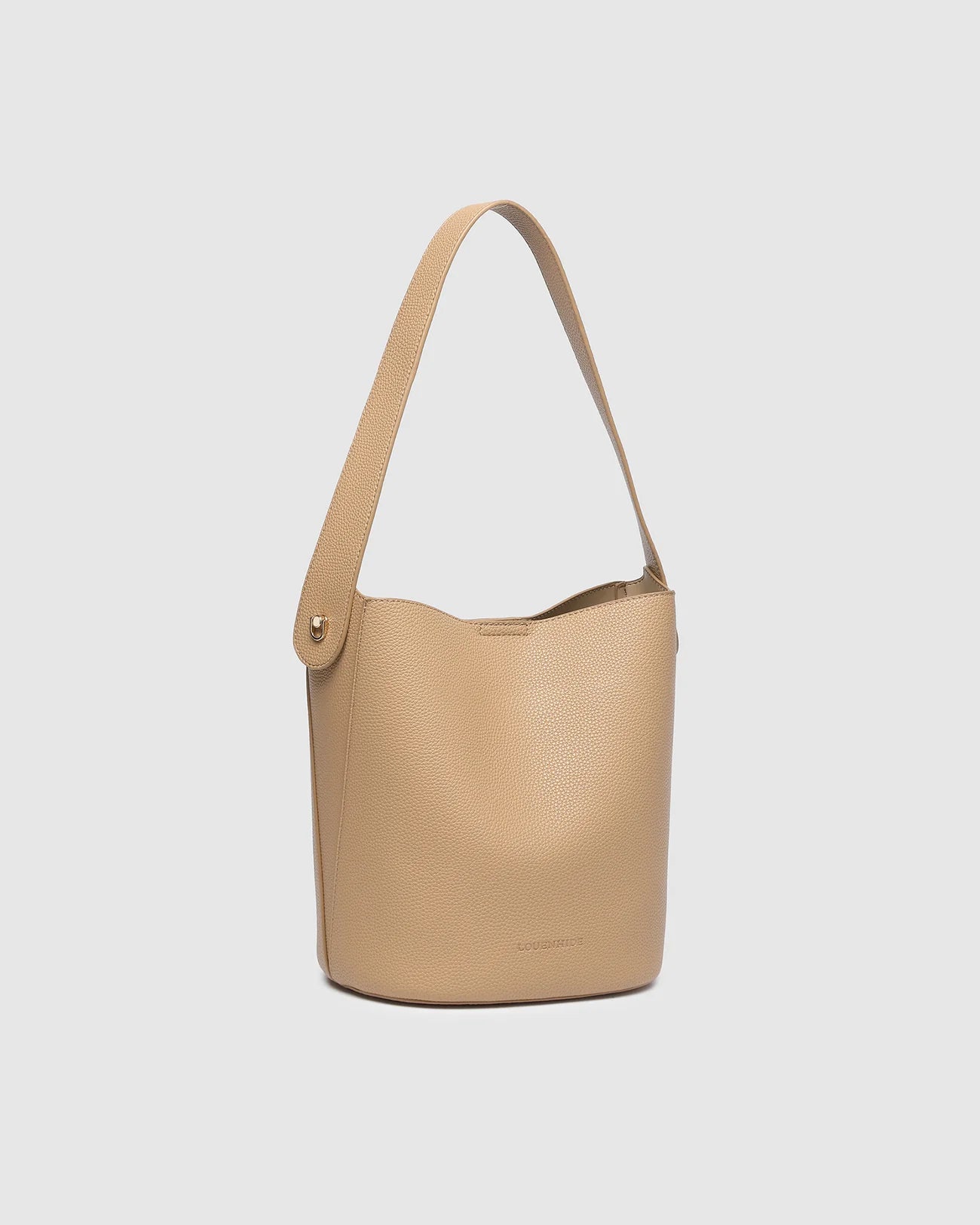 LOUENHIDE MIRANDA BUCKET BAG - CAMEL