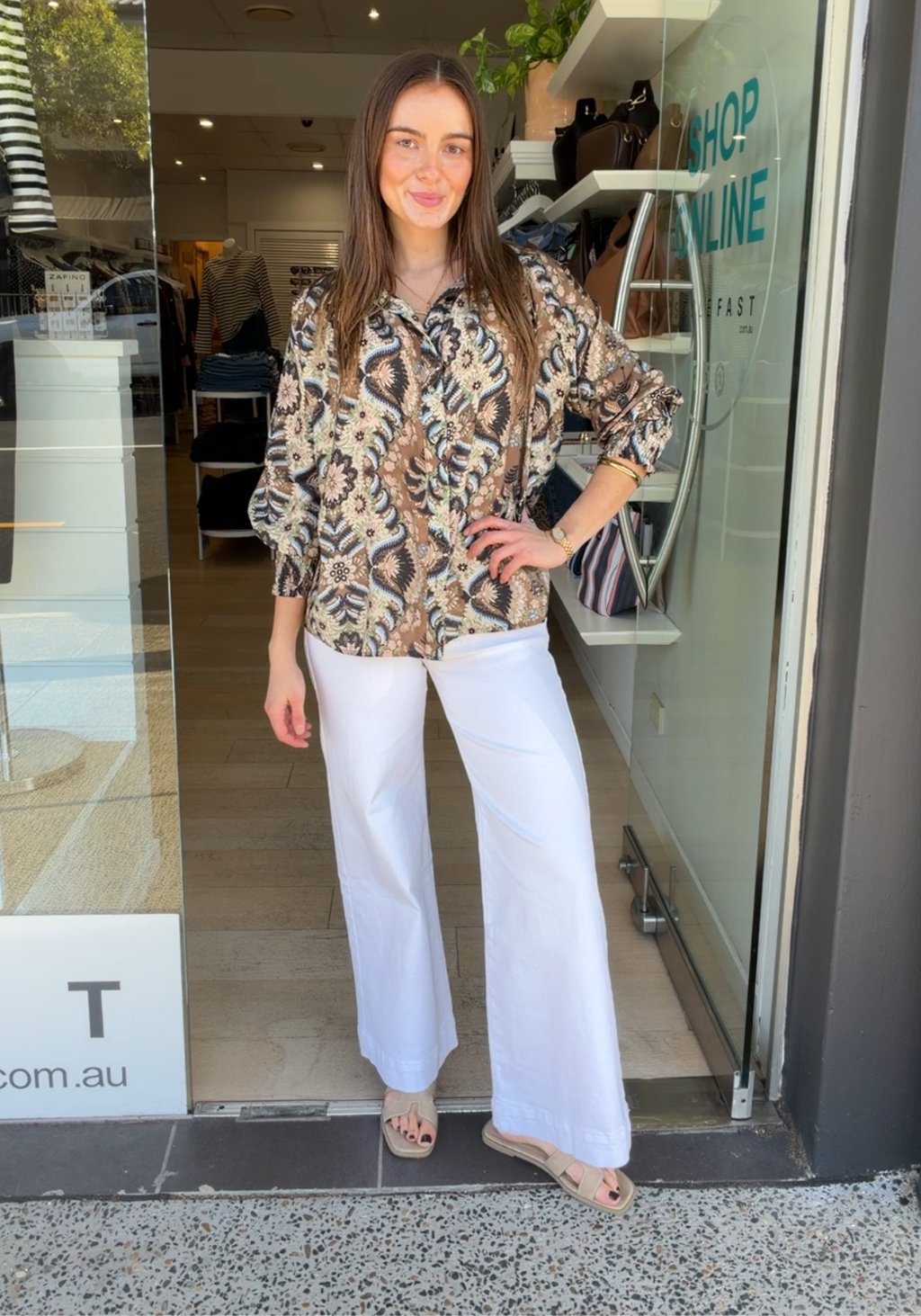 JACQ BLOUSE - FLORAL PRINT