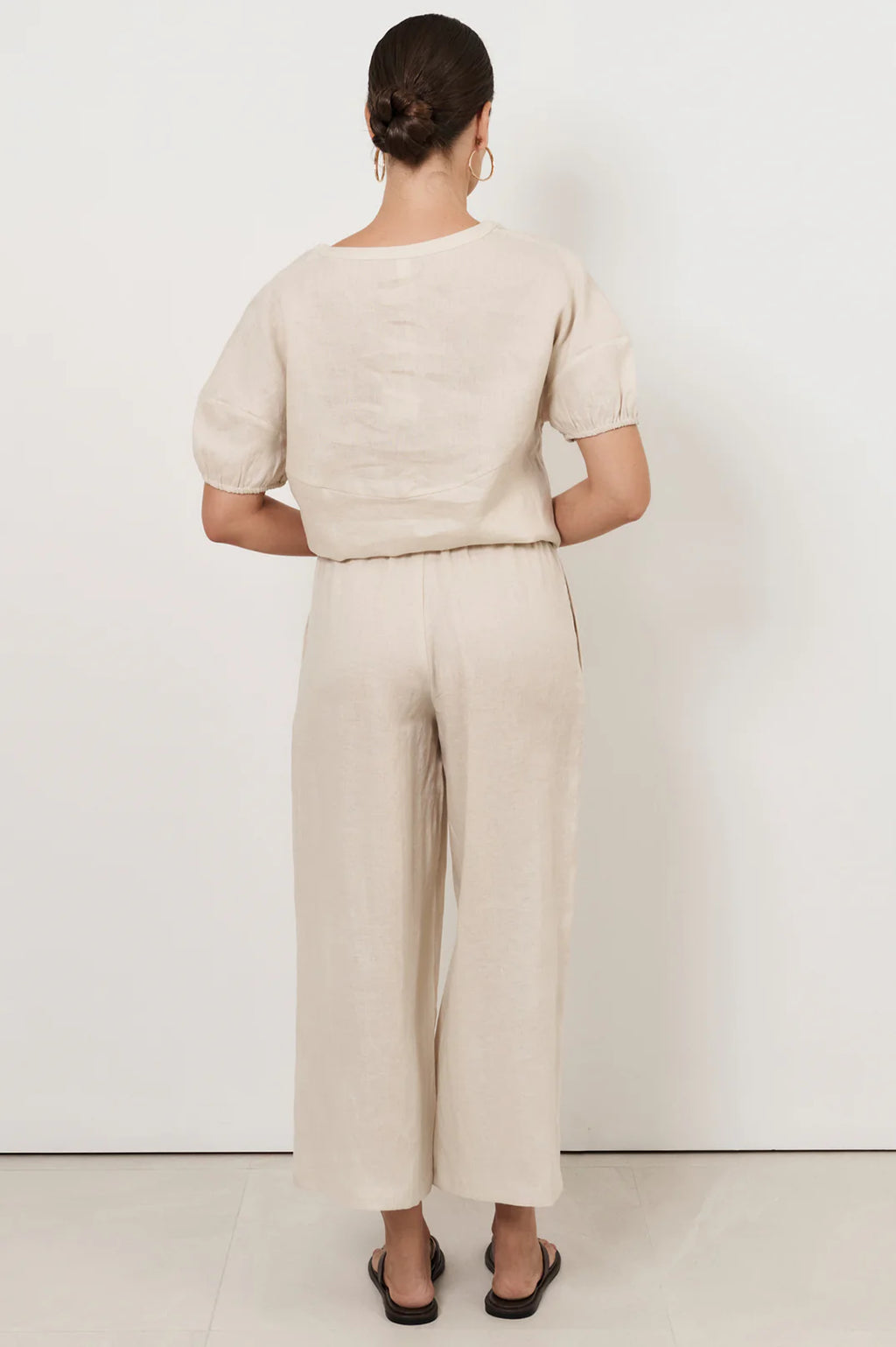 ADORNE FABLE CULOTTE PANT - STONE