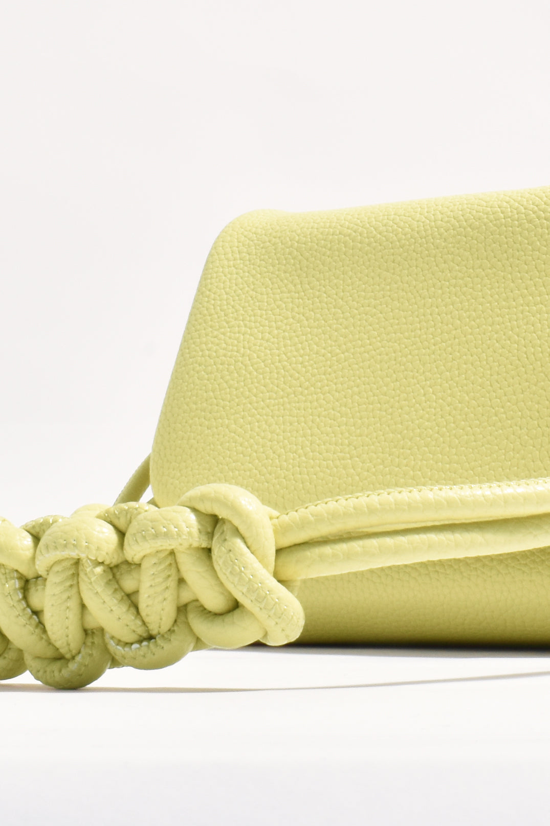 ADORNE ELLIE KNOTTED FOLD OVER BAG - CITRUS