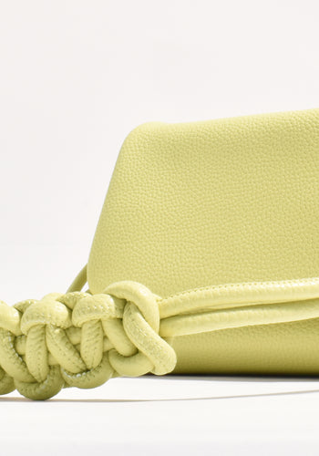 ADORNE ELLIE KNOTTED FOLD OVER BAG - CITRUS