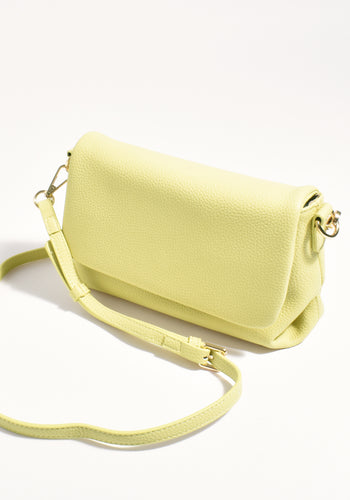 ADORNE ELLIE KNOTTED FOLD OVER BAG - CITRUS