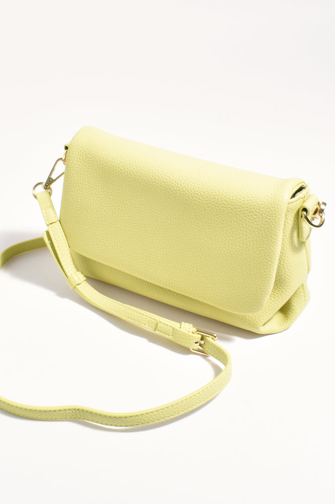 Load image into Gallery viewer, ADORNE ELLIE KNOTTED FOLD OVER BAG - CITRUS