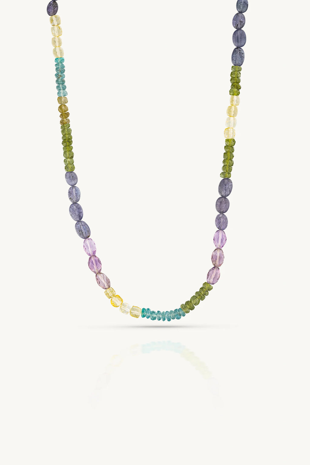 TONI MAY AZUL BEADED NECKLACE - GOLD