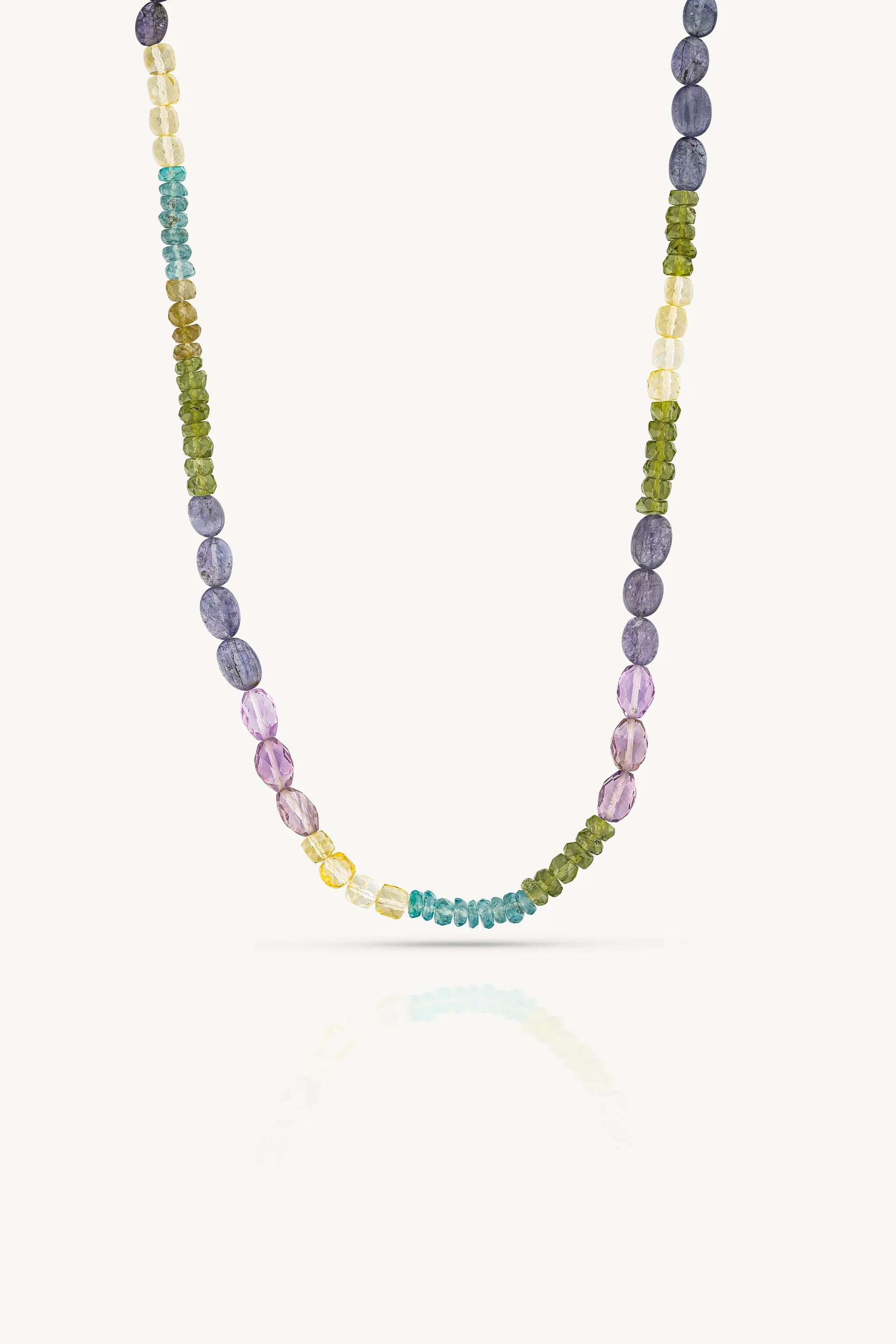 TONI MAY AZUL BEADED NECKLACE - GOLD