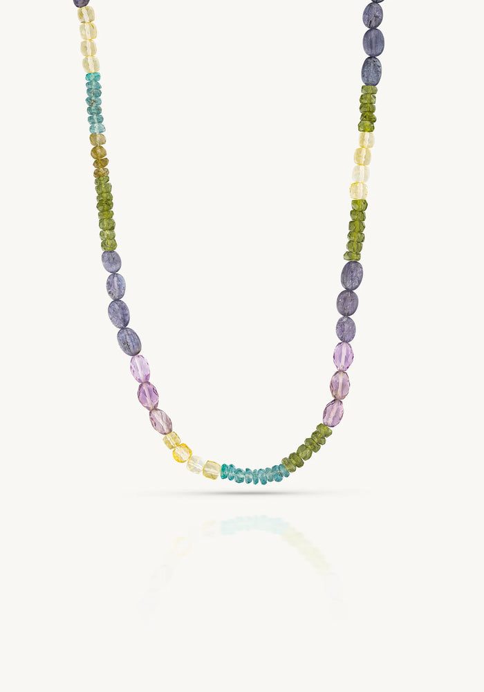 TONI MAY AZUL BEADED NECKLACE - GOLD