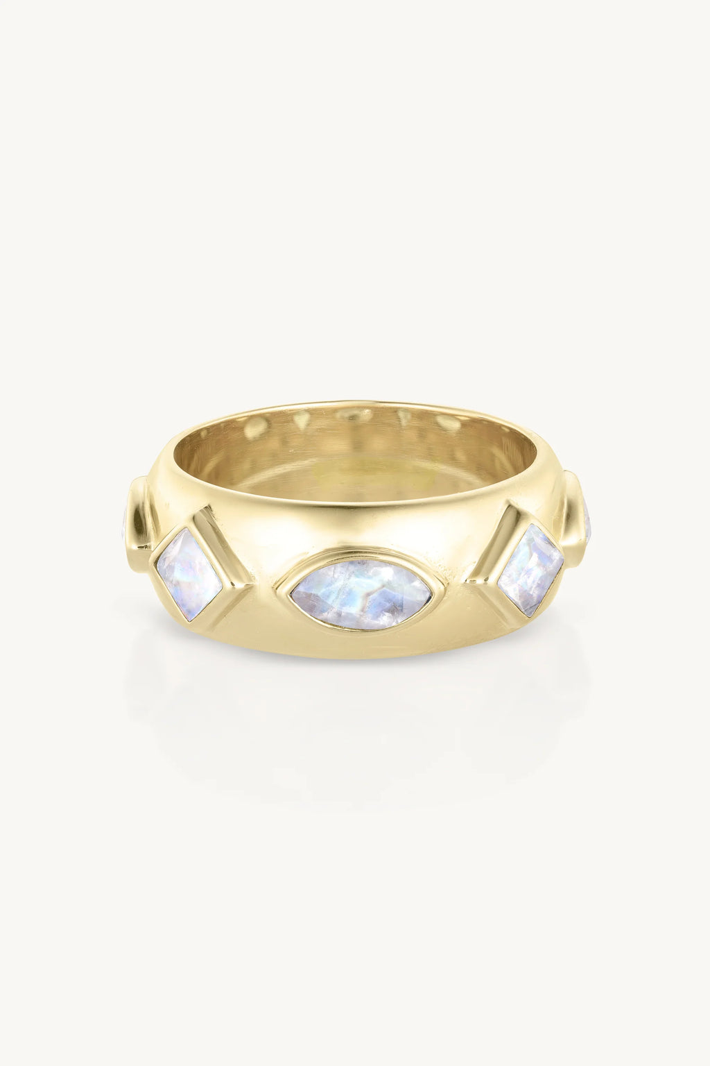 TONI MAY CORONET RING - MOONSTONE/GOLD