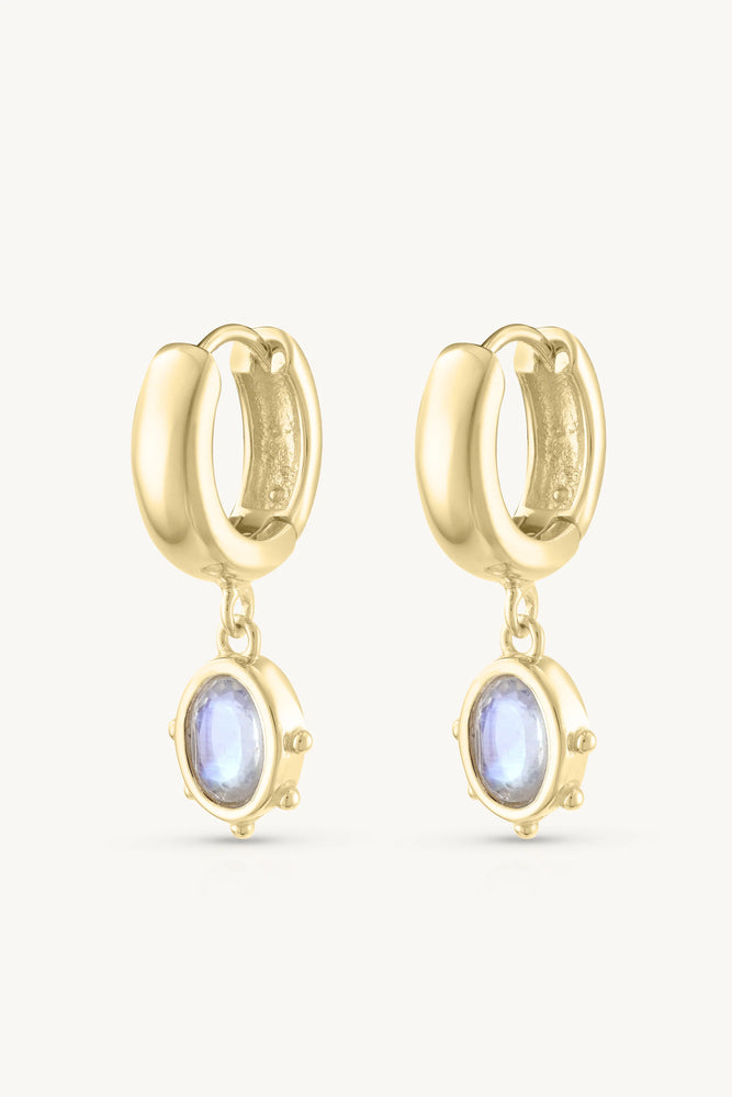 Load image into Gallery viewer, TONI MAY GIA MOONSTONE HUGGIES - GOLS