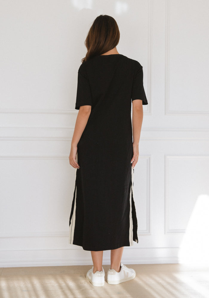 EMERY T-SHIRT DRESS - BLACK