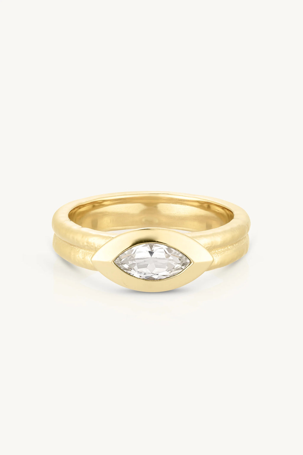 TONI MAY AMARA RING - MARQUISE TOPAZ