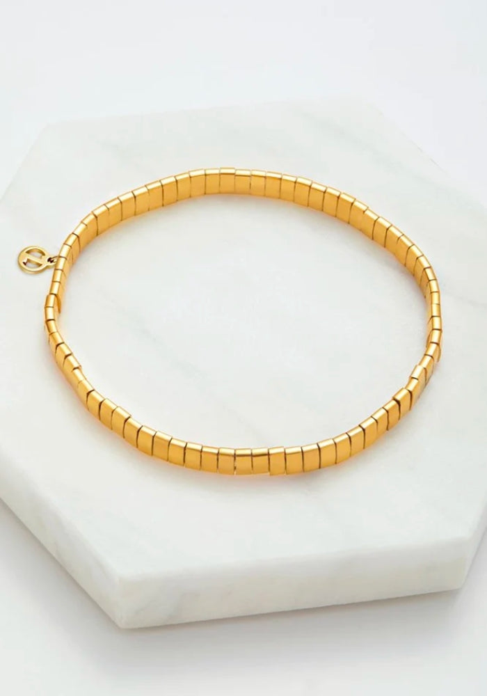 Load image into Gallery viewer, ZAFINO TILE BRACELET - GOLD