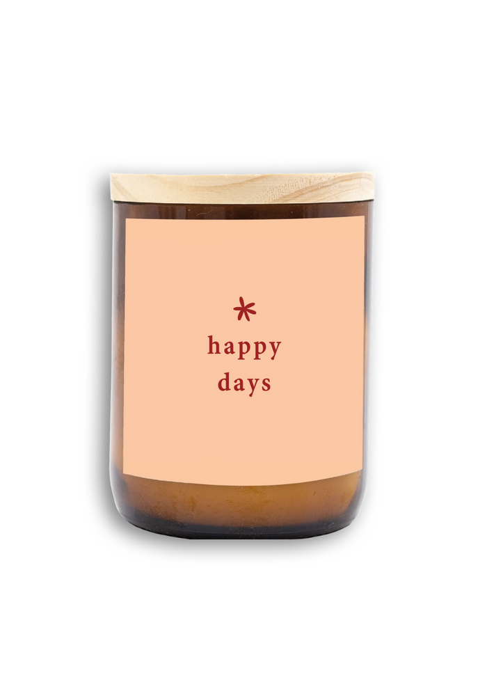 COMMON FOLK HAPPY DAYS CANDLE - HAPPY DAYS