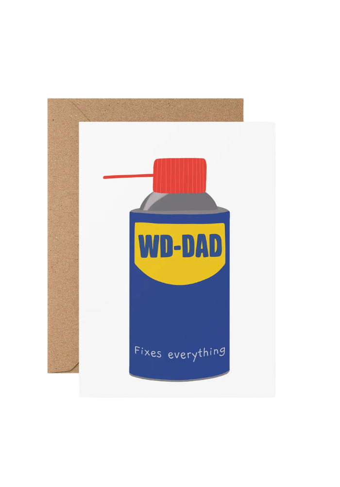 GREETING CARD - WD DAD FATHER'S DAY CARD