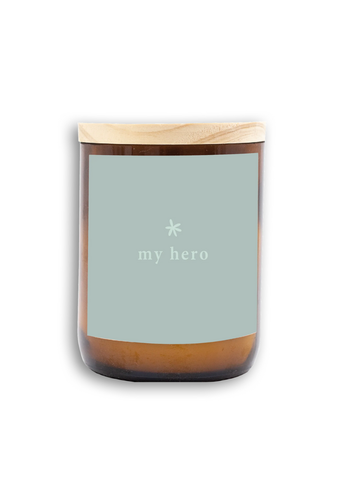 COMMON FOLK HAPPY DAYS CANDLE -  MY HERO