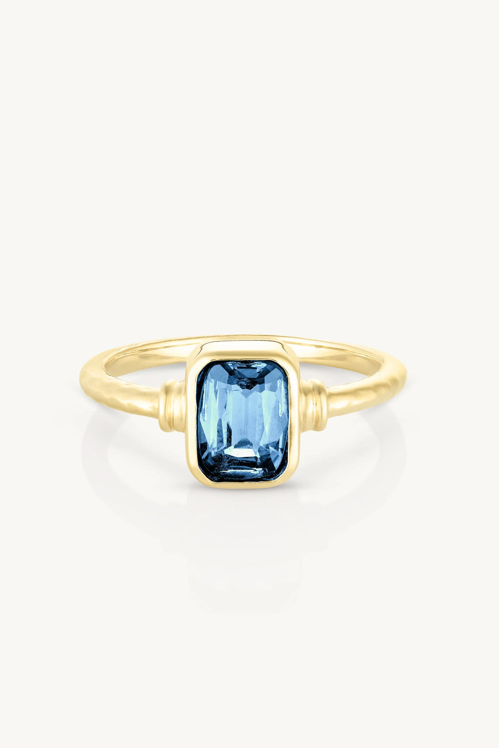 TONI MAY ROMY STACKER RING - TOPAZ