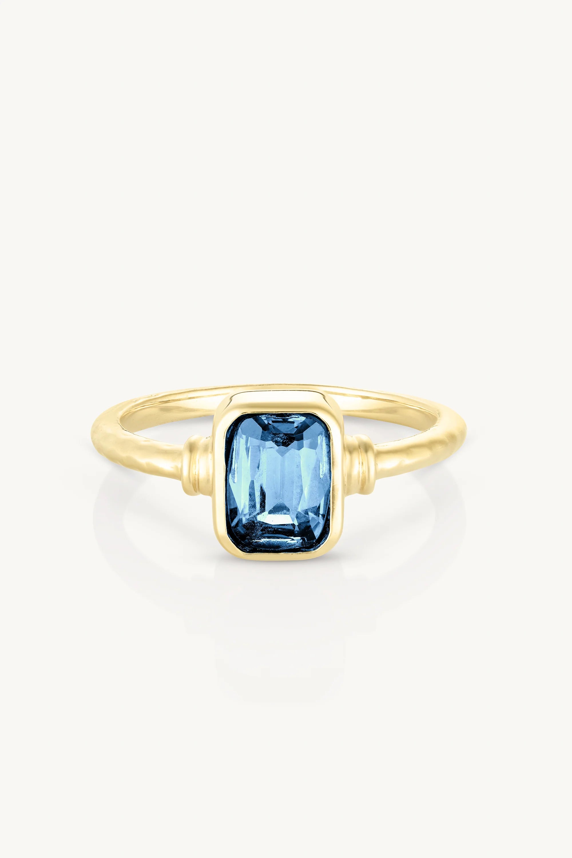 TONI MAY ROMY STACKER RING - TOPAZ