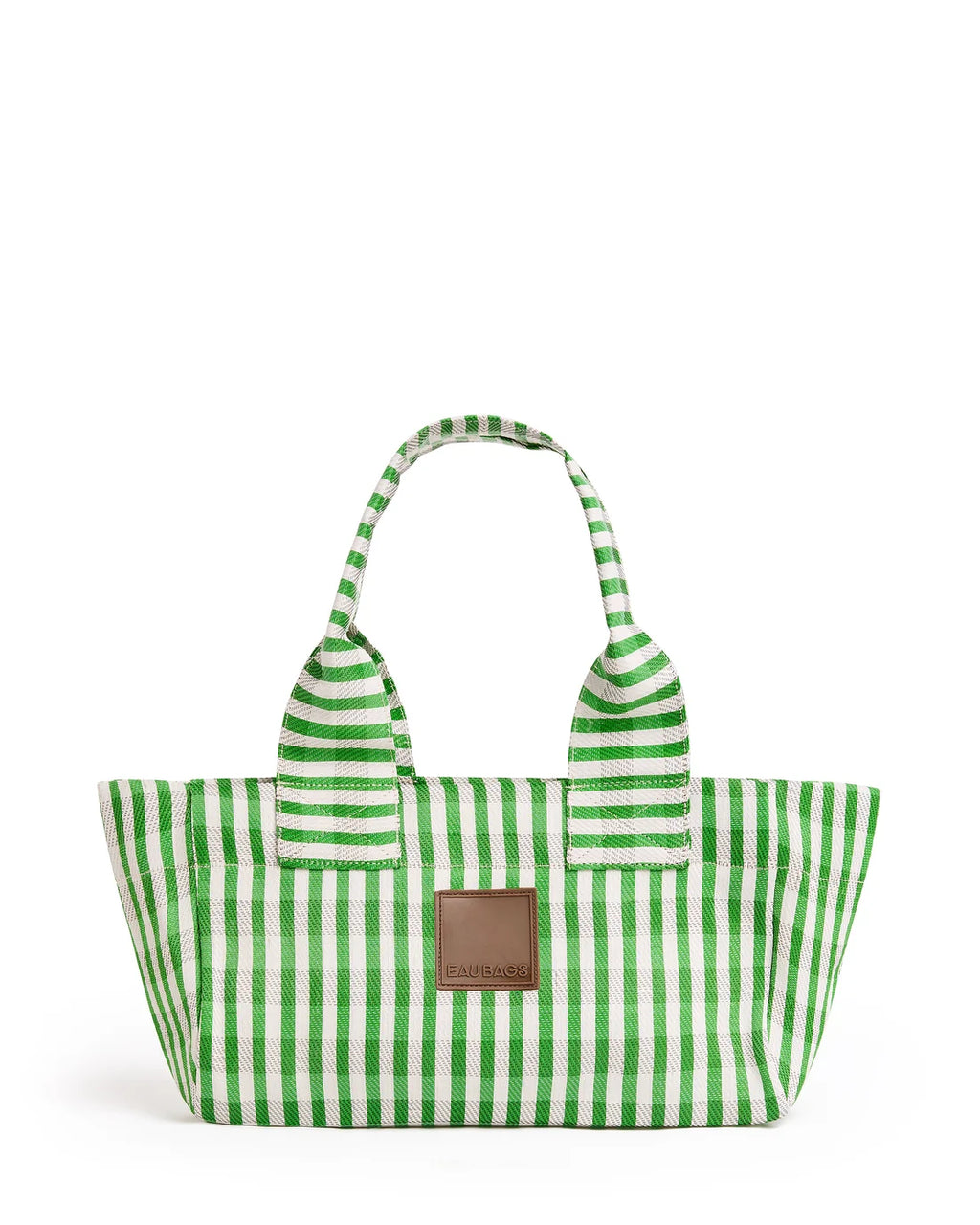 EAU BAGS EAST WEST TOTE - VERT PRINT
