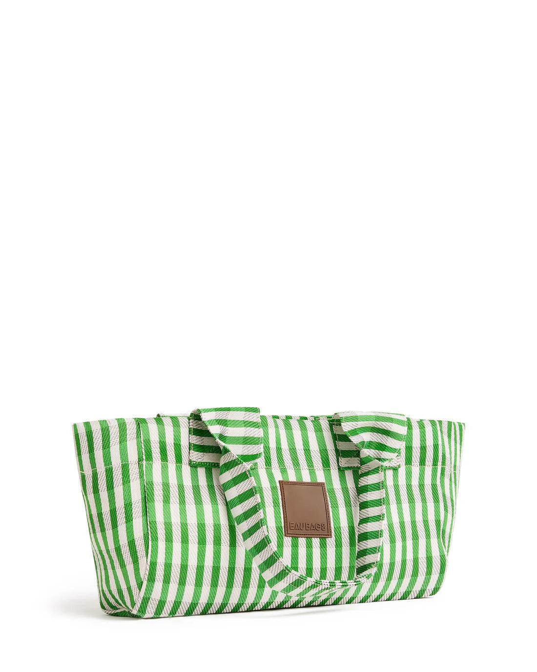 EAU BAGS EAST WEST TOTE - VERT PRINT