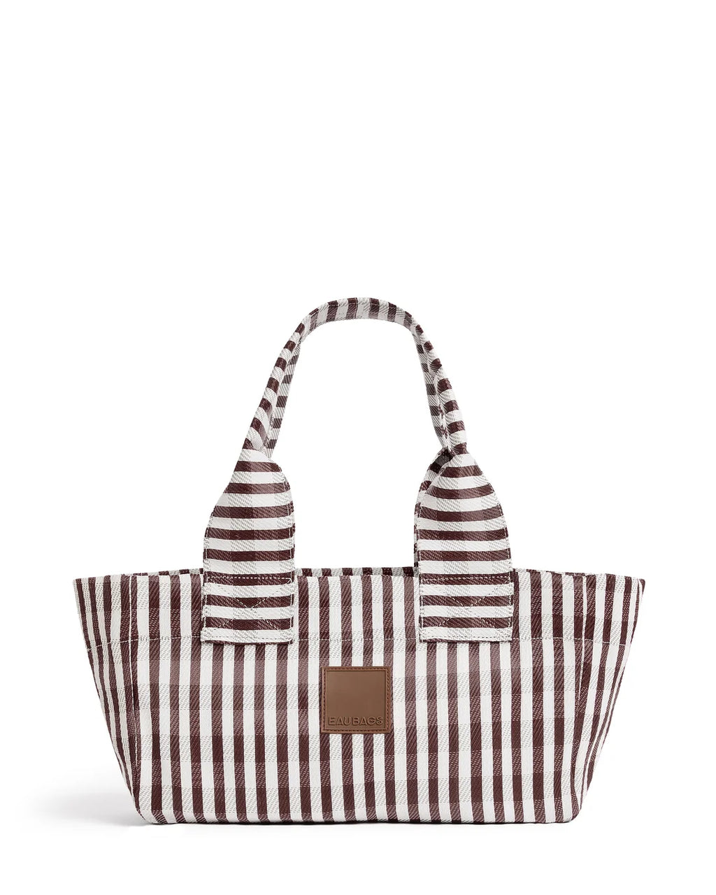 EAU BAGS EAST WEST TOTE - MARRON PRINT