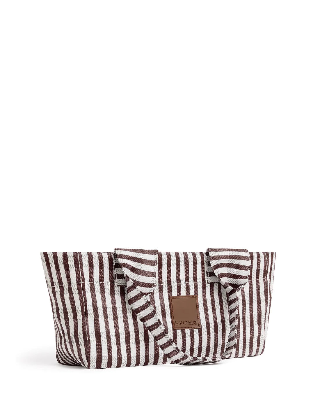 EAU BAGS EAST WEST TOTE - MARRON PRINT