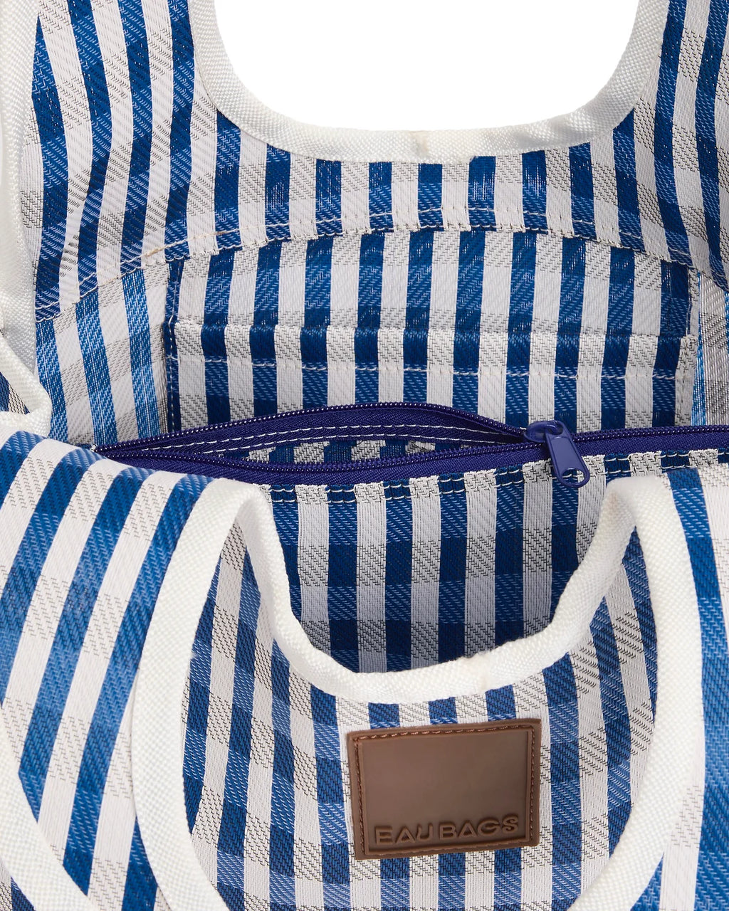 EAU BAGS LUNE BAG - BLEU PRINT