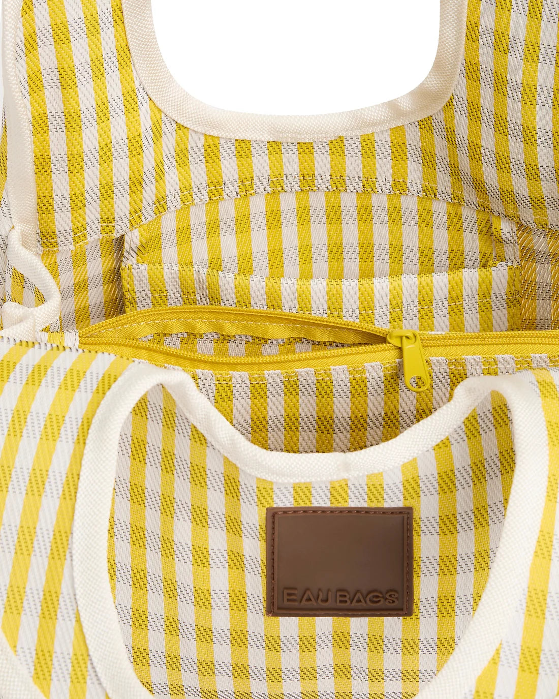 EAU BAGS LUNE BAG - JAUNE PRINT