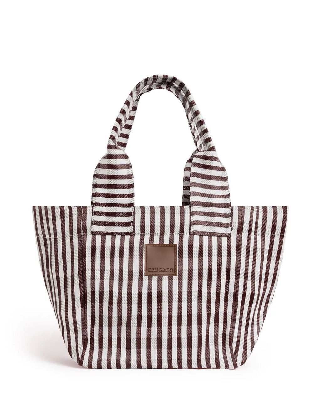 EAU BAGS TOTE BAG - MARRON PRINT