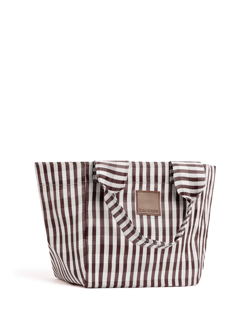 EAU BAGS TOTE BAG - MARRON PRINT