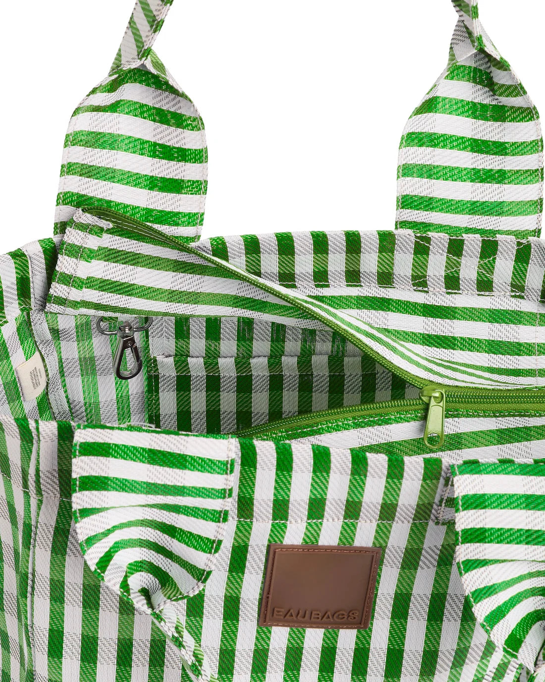 EAU BAGS TOTE BAG - VERT PRINT