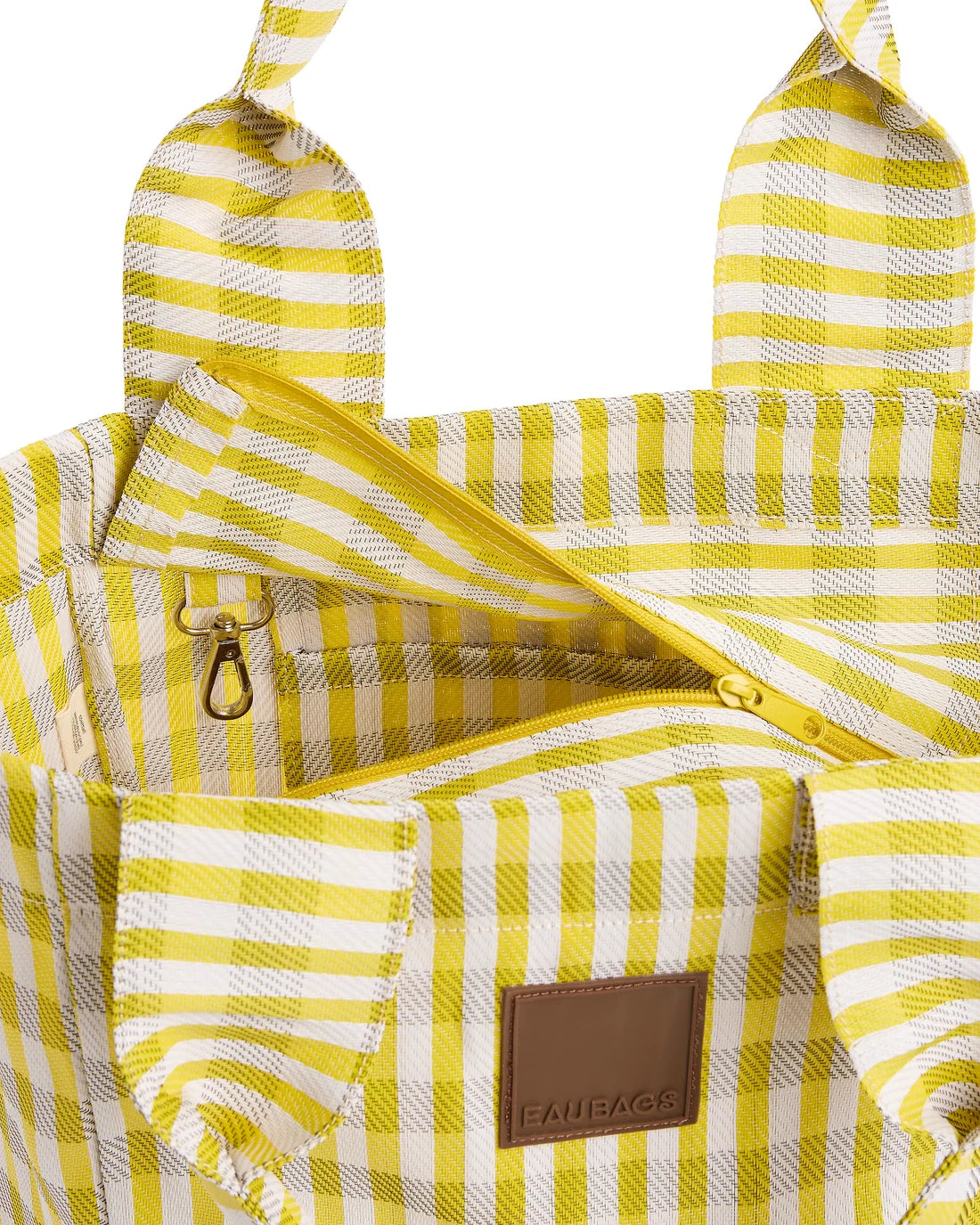 EAU BAGS TOTE BAG - JAUNE PRINT