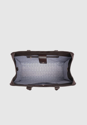 LOUENHIDE THE BLAIRE TOTE BAG - CHOCOLATE