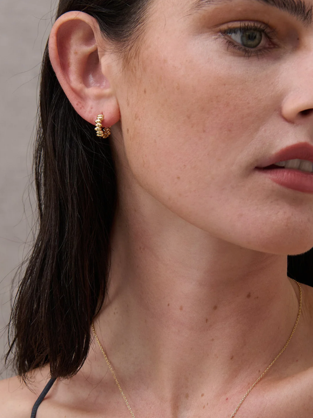 LEON DAINTY 18K GOLD PLATED EARRINGS