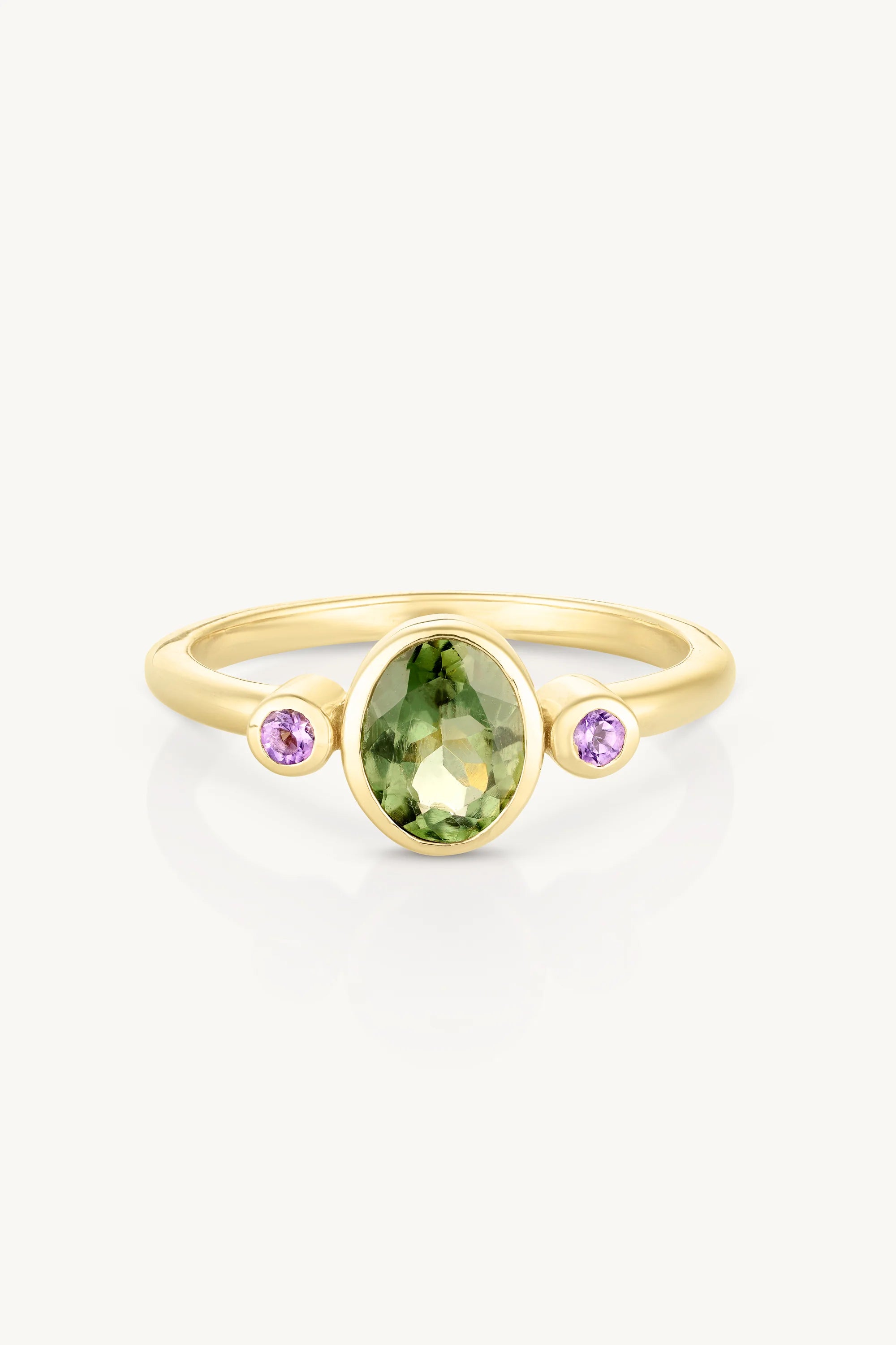 TONI MAY SOPHIA STACKER - APATITE/ GOLD