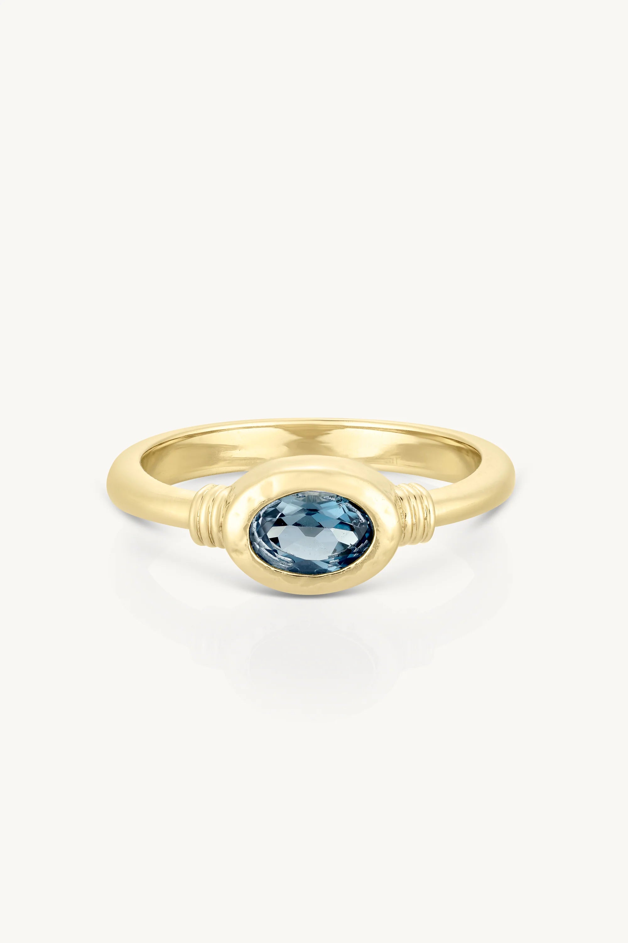 TONI MAY TILLY RING - TOPAZ/GOLD